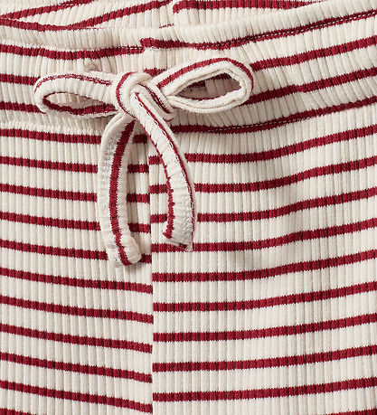 Sofie Schnoor Hosen - Rib - Abigail - Rot Striped