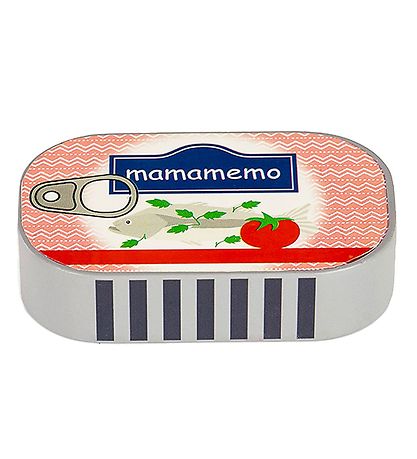 MaMaMeMo Spiellebensmittel - Holz - Makrele in Dose