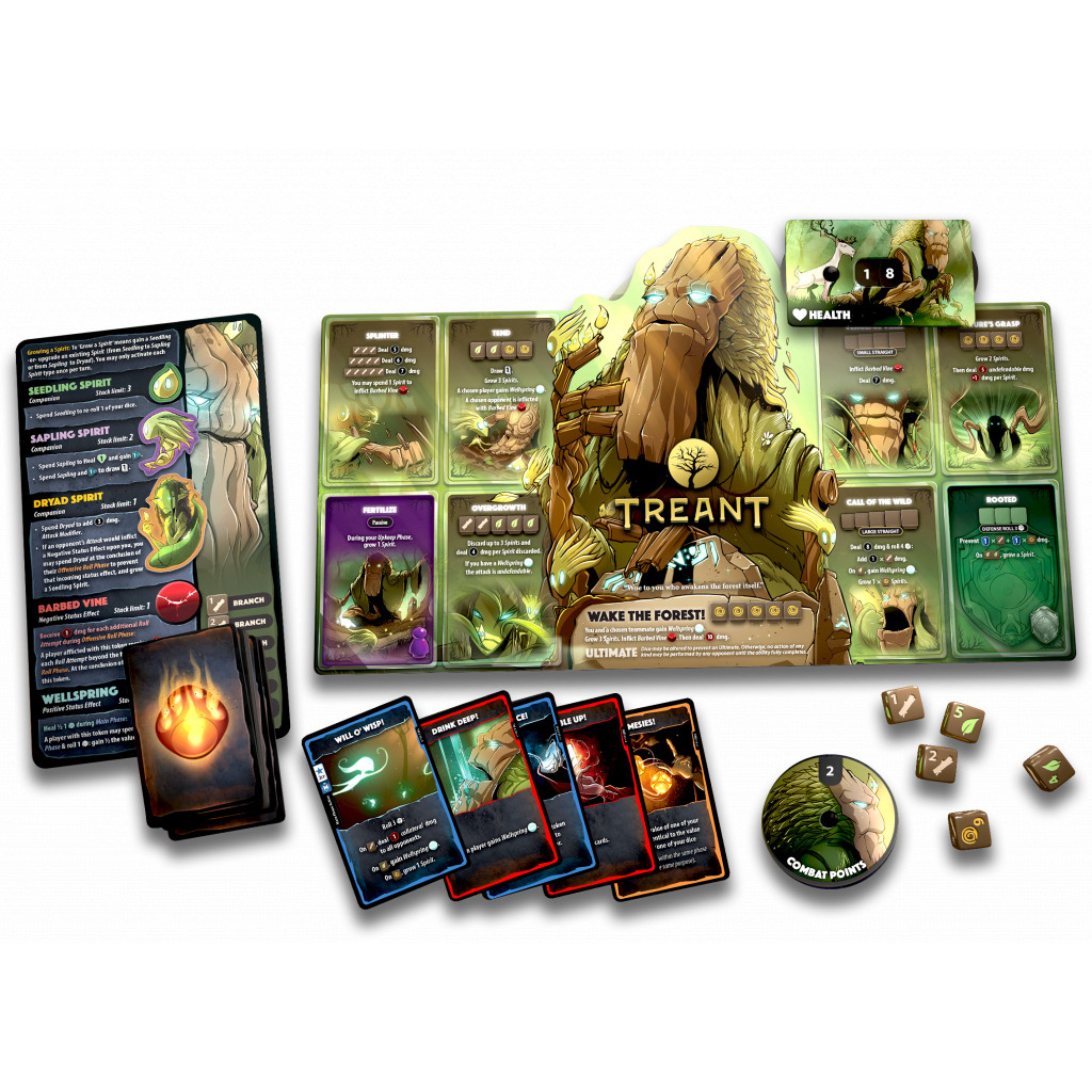Dice Throne Season 1 Rerolled - Treant vs Ninja