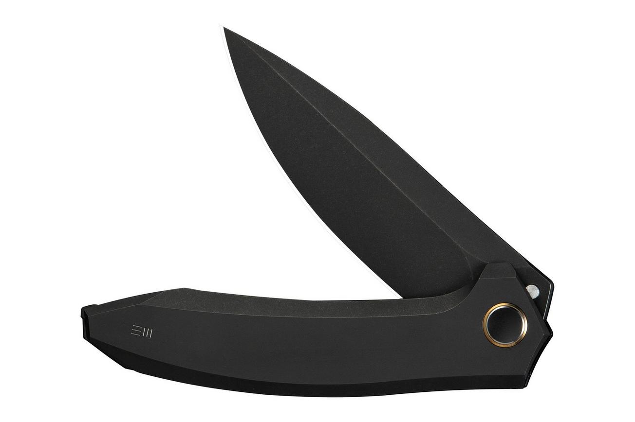 WE Knife Acuminal WE23070-1 Black Vanax, Black Titanium, zakmes