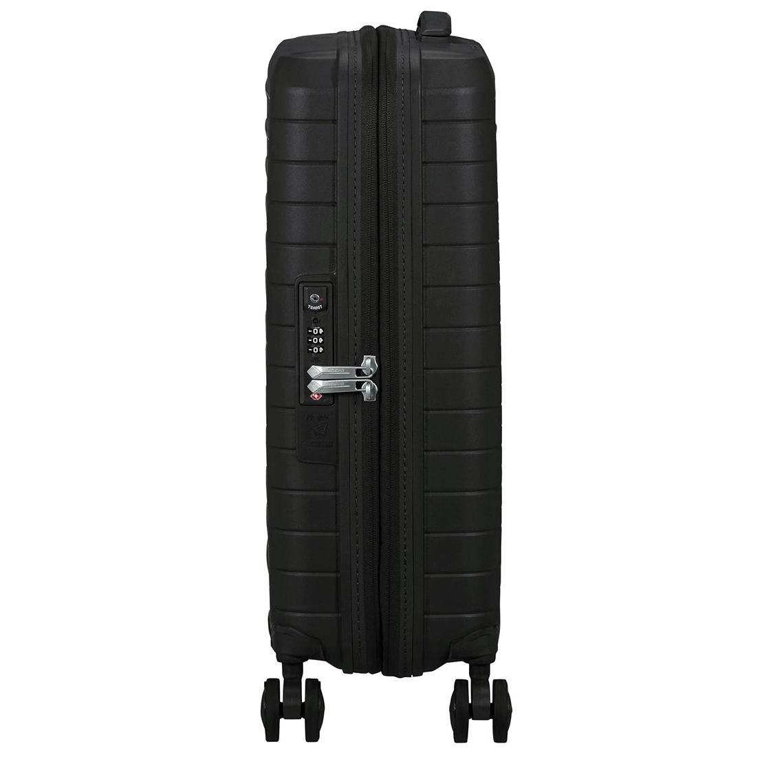 American Tourister Fastforward Spinner 55 EXP Flash Black