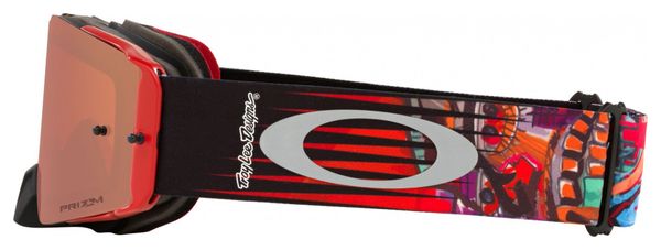 Masque Oakley Front Line MX x Troy Lee Designs Liquid Prizm Mx Black Iridium / Ref : OO7087-83