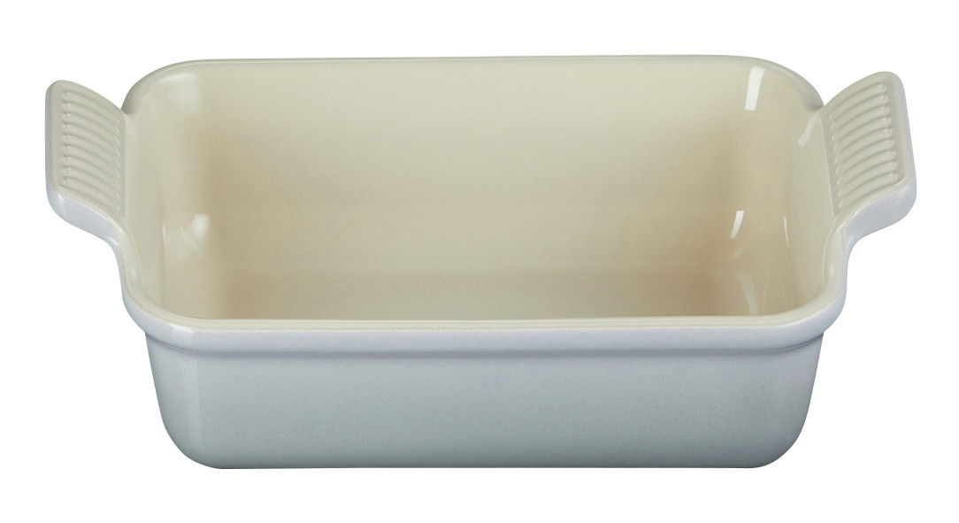 LE CREUSET Auflaufform 19cm Perlgrau TRADITION