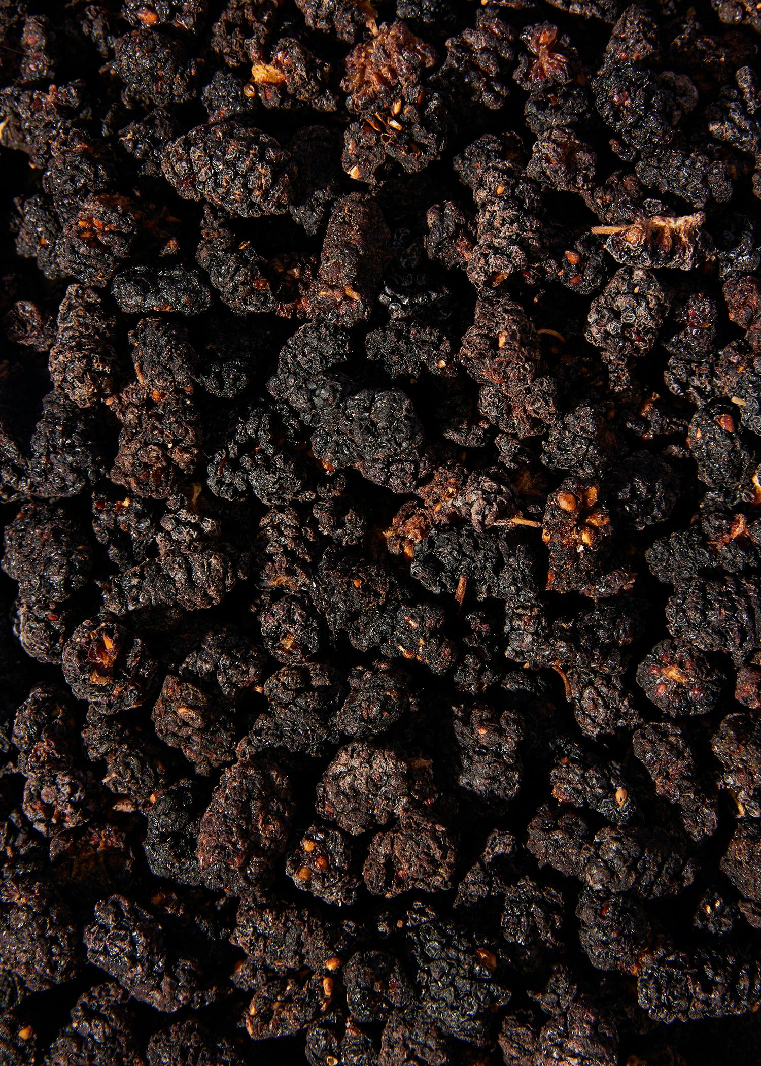 Schwarze Bio Maulbeeren 1 kg