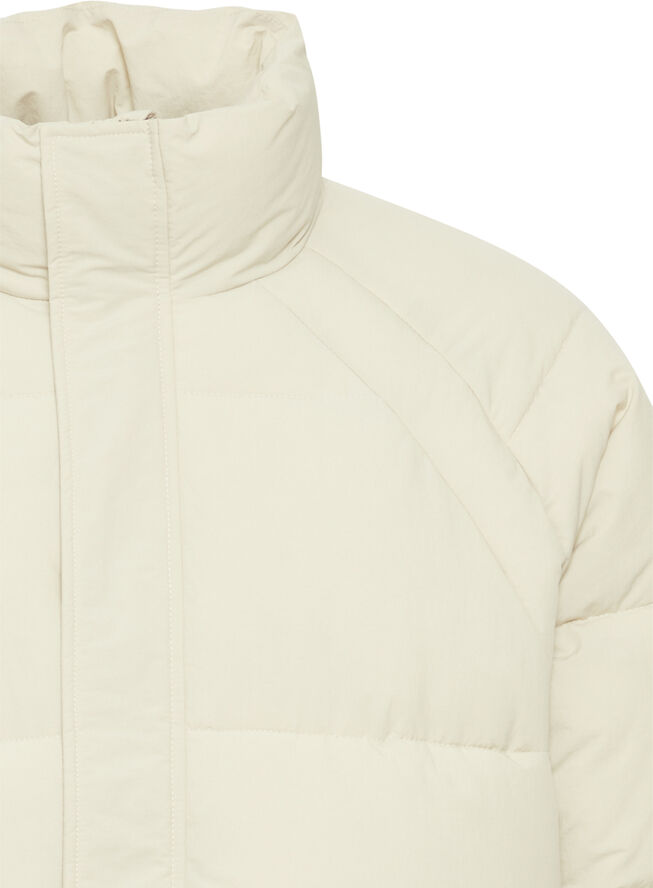 !Solid Milo Puffer Short Oatmeal