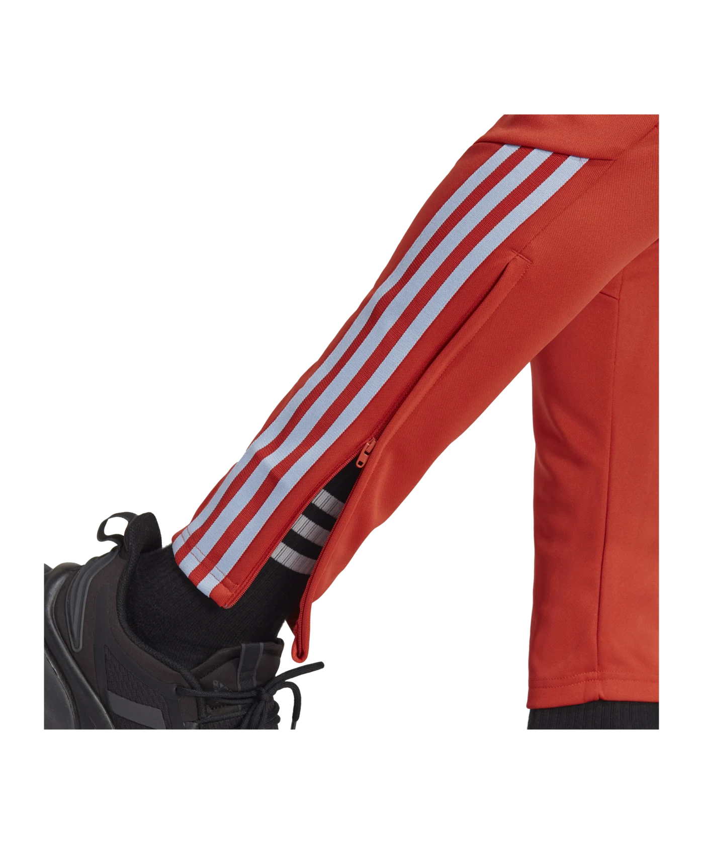 adidas Tiro Trainingshose Rot Blau