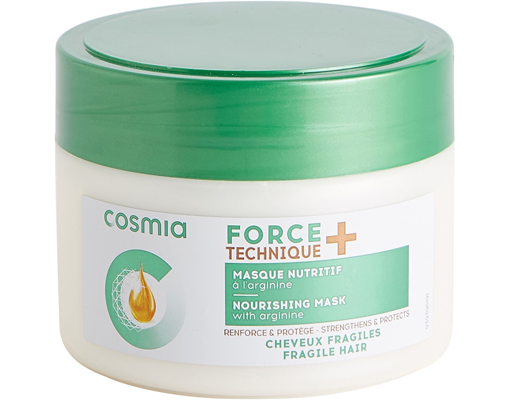MÁSCARA COSMIA TECHNIQUE FORCE  COM ARGININA 300ML