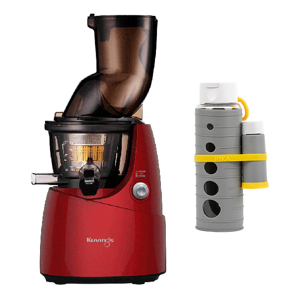 Extracteur de jus rouge B9700 Kuvings et gourde de conservation des ju