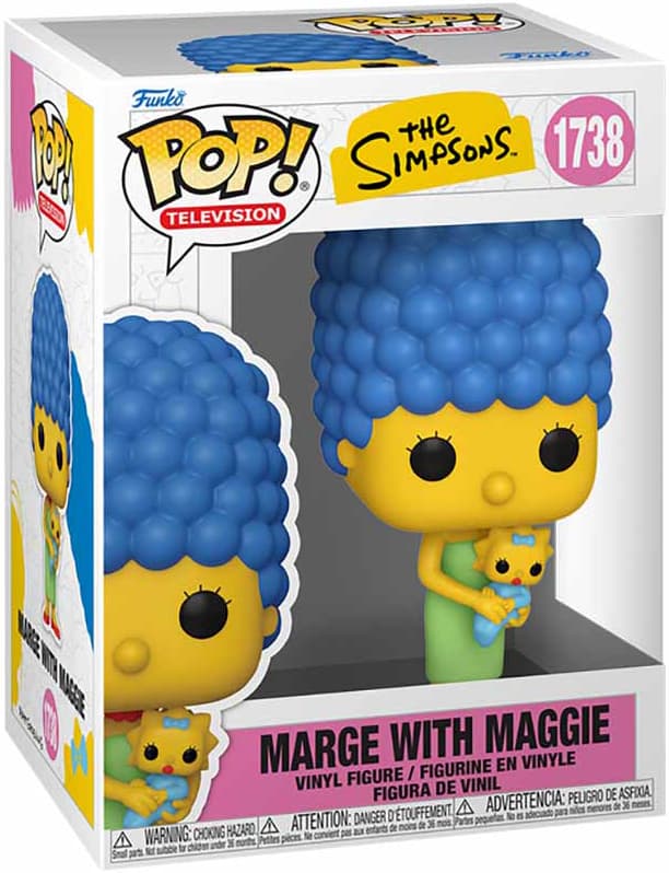 Funko Simpsons actionfigur (Merge with Maggie)