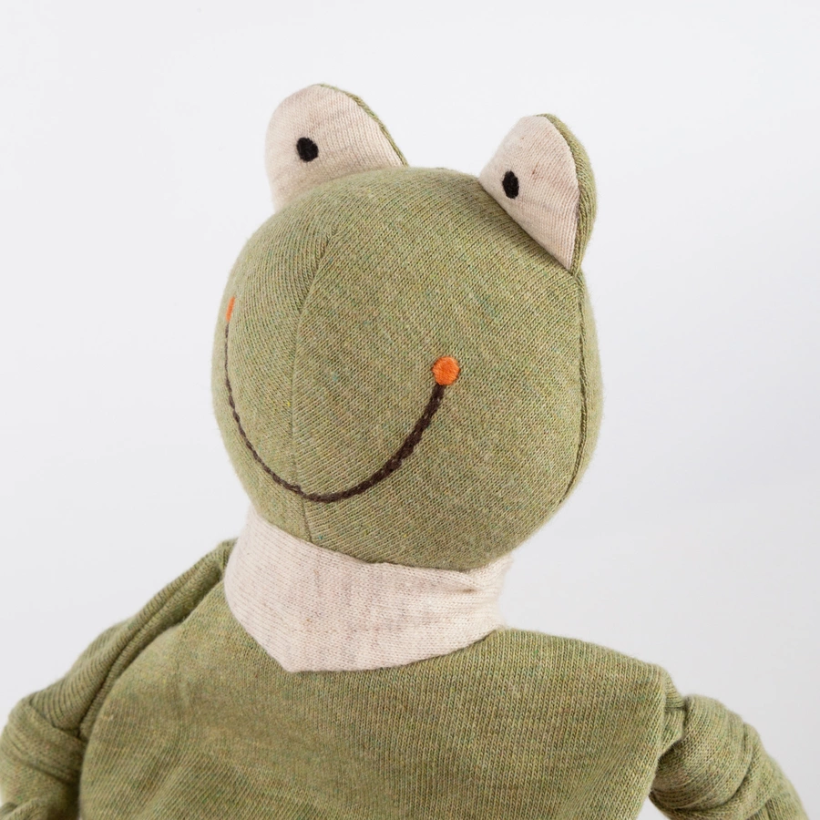 sigikid ®Minischnuffeltuch Frosch Yellow grün