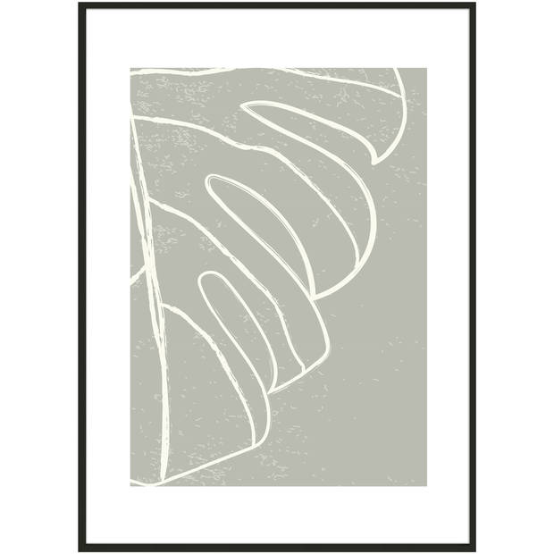 Blokker Fotolijst Basel - 50x70 cm - Zwart