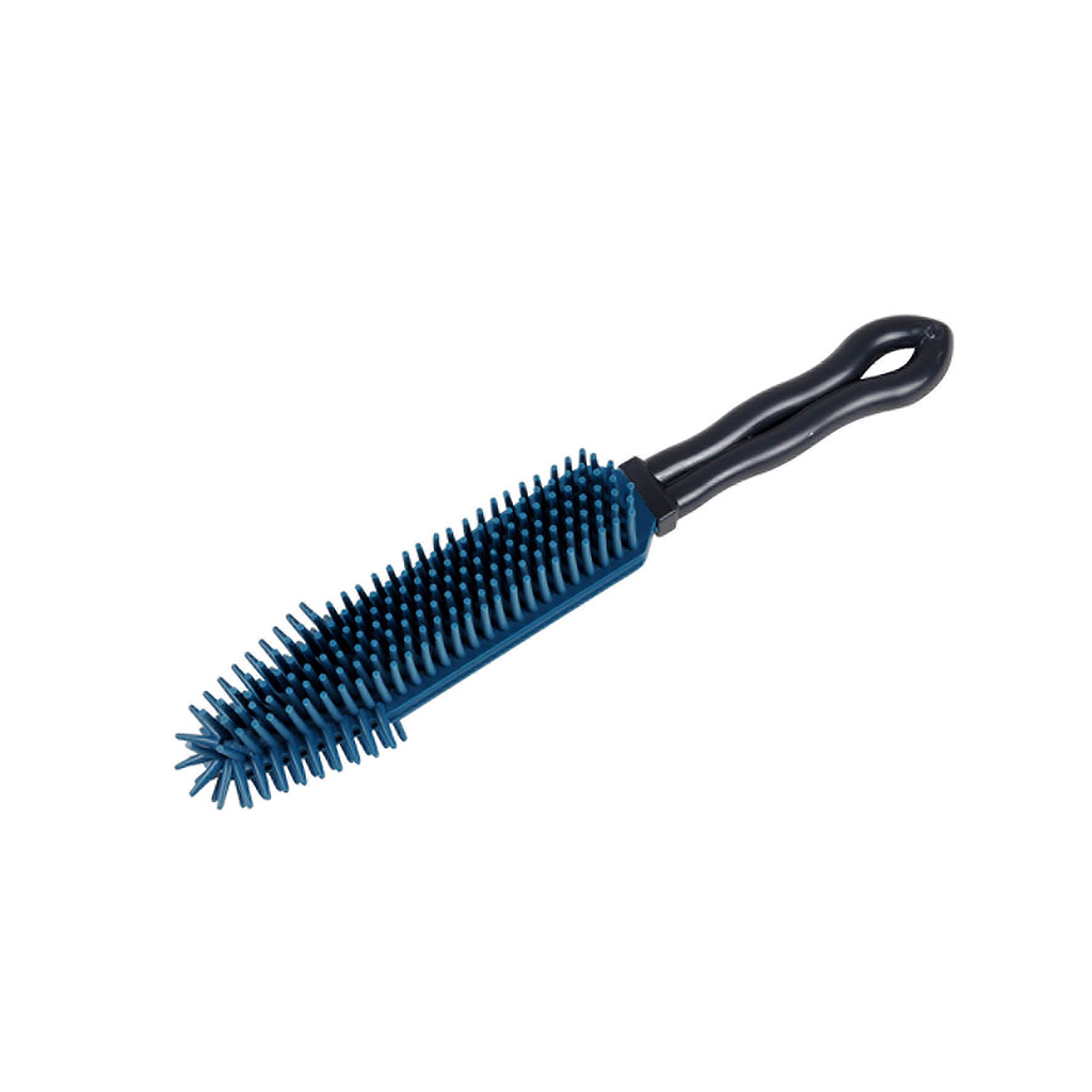 Brosse pour tapis bleue 26cm