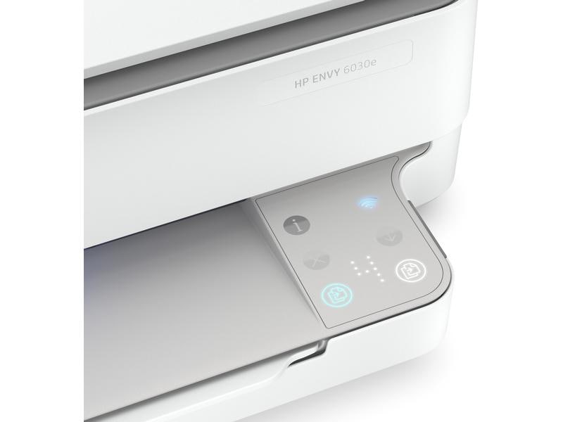 HP Multifunktionsdrucker ENVY 6030e All-in-One 3-in-1-Tintenstrahl-Multifunktionsdrucker mit WLAN, Bluetooth sowie HP Plus mit vielen zusätzlichen Services