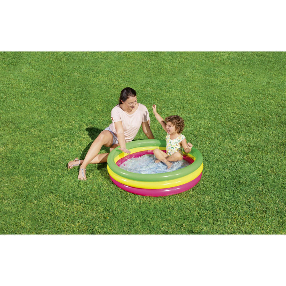 Bestway Kinderbad Rond Swim Squad Play Pool 102 cm