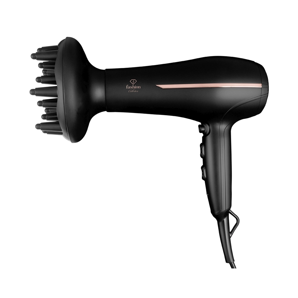 fashion Professioneller Haartrockner Black Rose Gold Collection