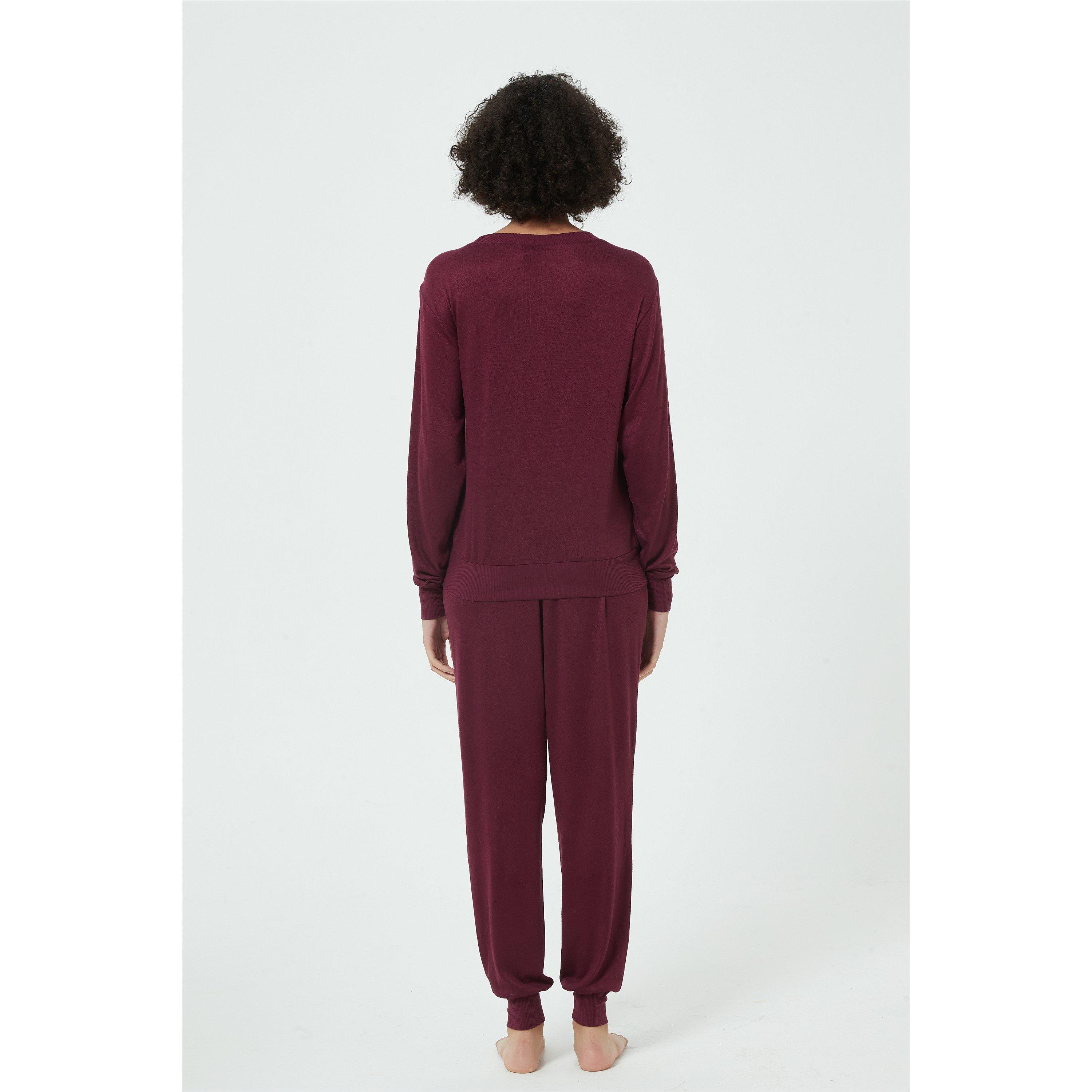 Linea Ladies Slogan Snit Lounge Set
