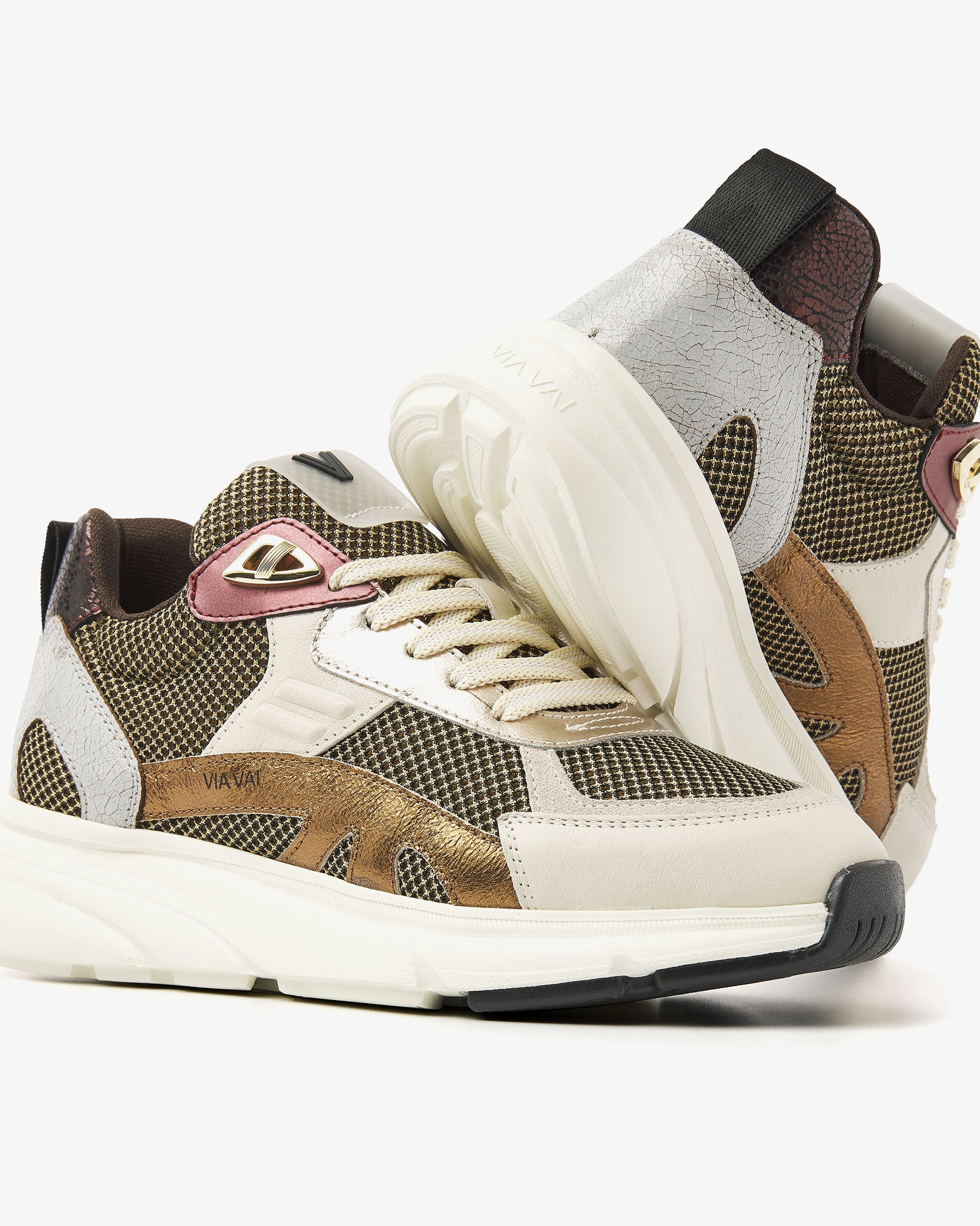 VIA VAI meerkleurige dames sneakers Vic Harmony