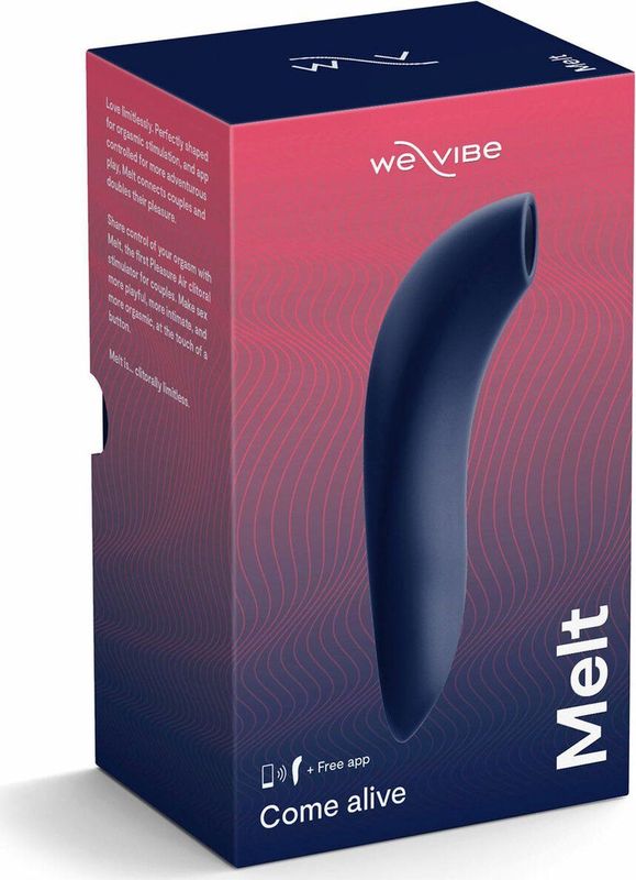 We-Vibe - Melt - Stimulator - Blauw - Siliconen - Waterbestendig