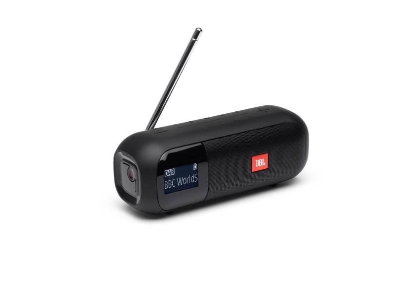JBL DAB  Radio Tuner 2 Schwarz Tragbares DAB/DAB /UKW-Radio mit Bluetooth