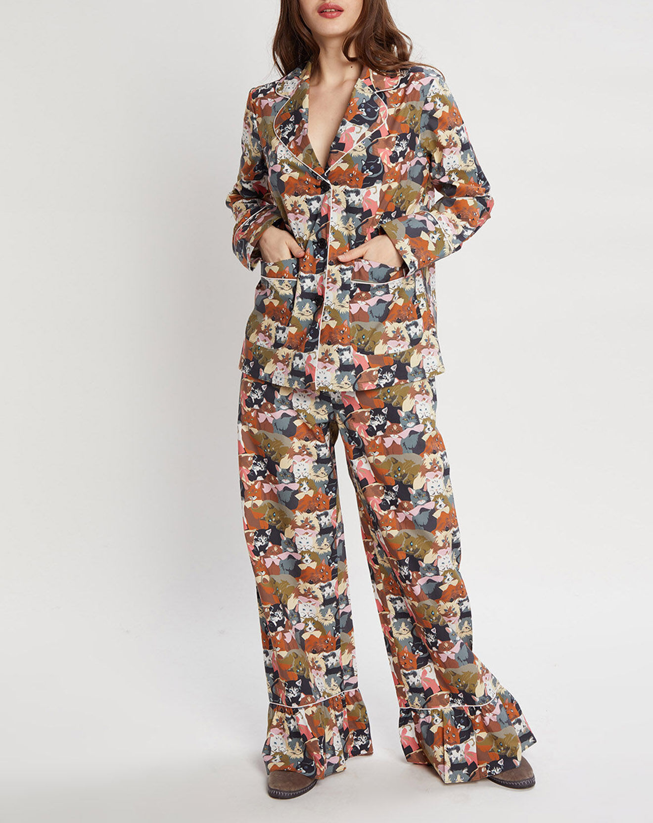 Manoush Pyjama Catcake multicolore