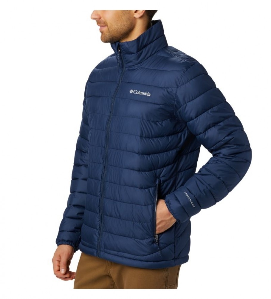 Jaqueta Columbia Powder Lite, azul-marinho / Omni-Heat /