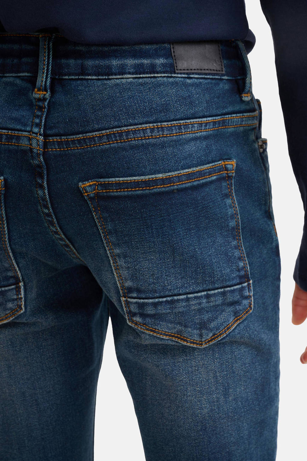 Shoeby skinny jeans dark blue denim