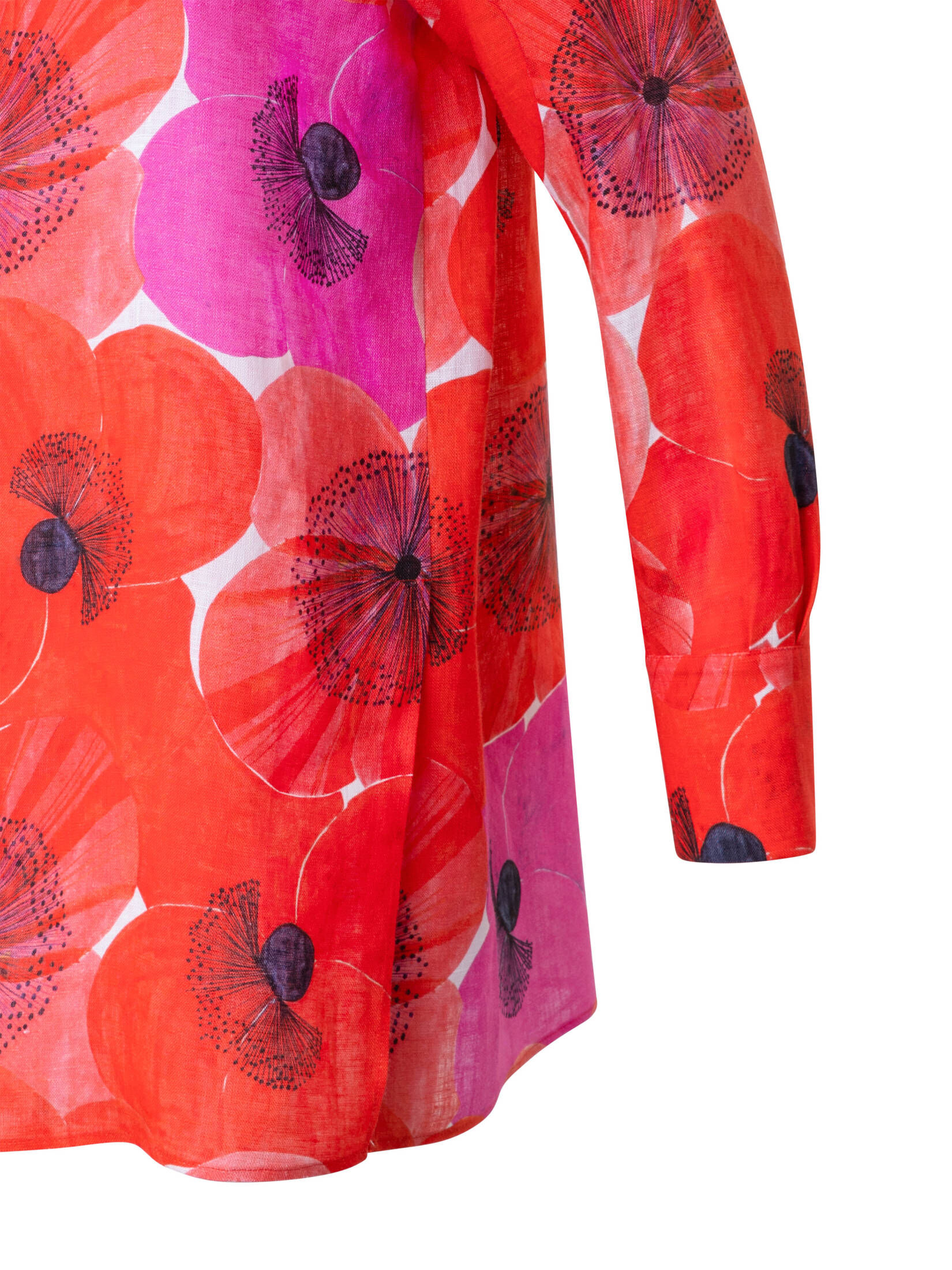 Akris| Damen Leinenbluse TUNIKA Oversized Fit