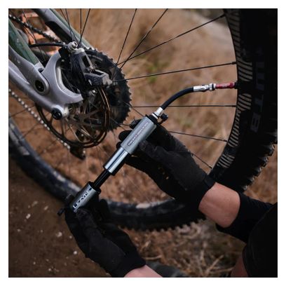 Pompe à Main Lezyne Pocket Drive HV (Max 90 psi / 6.2 bar) Noir