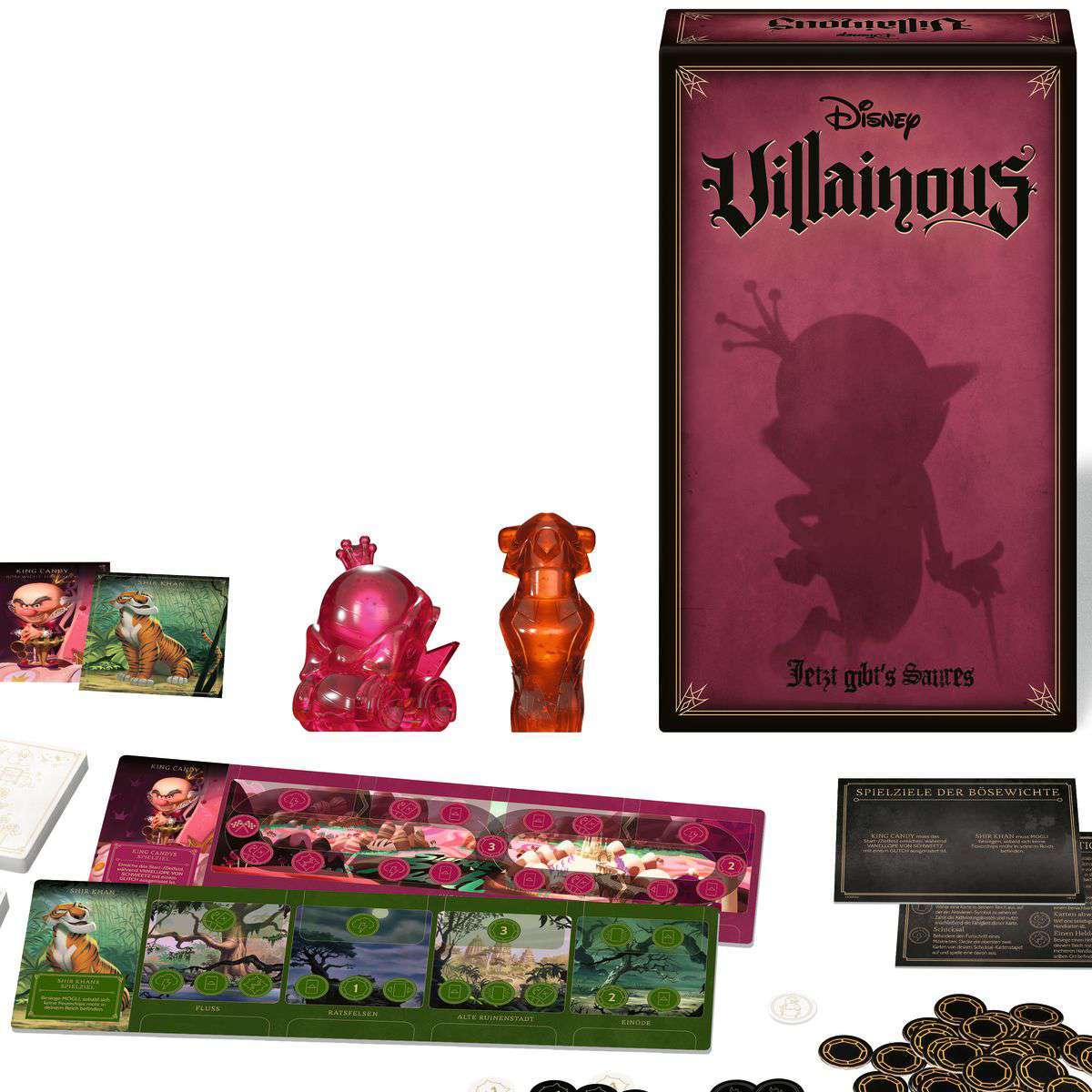 Ravensburger Spiel Disney Villainous: Jetzt gibt's Saures