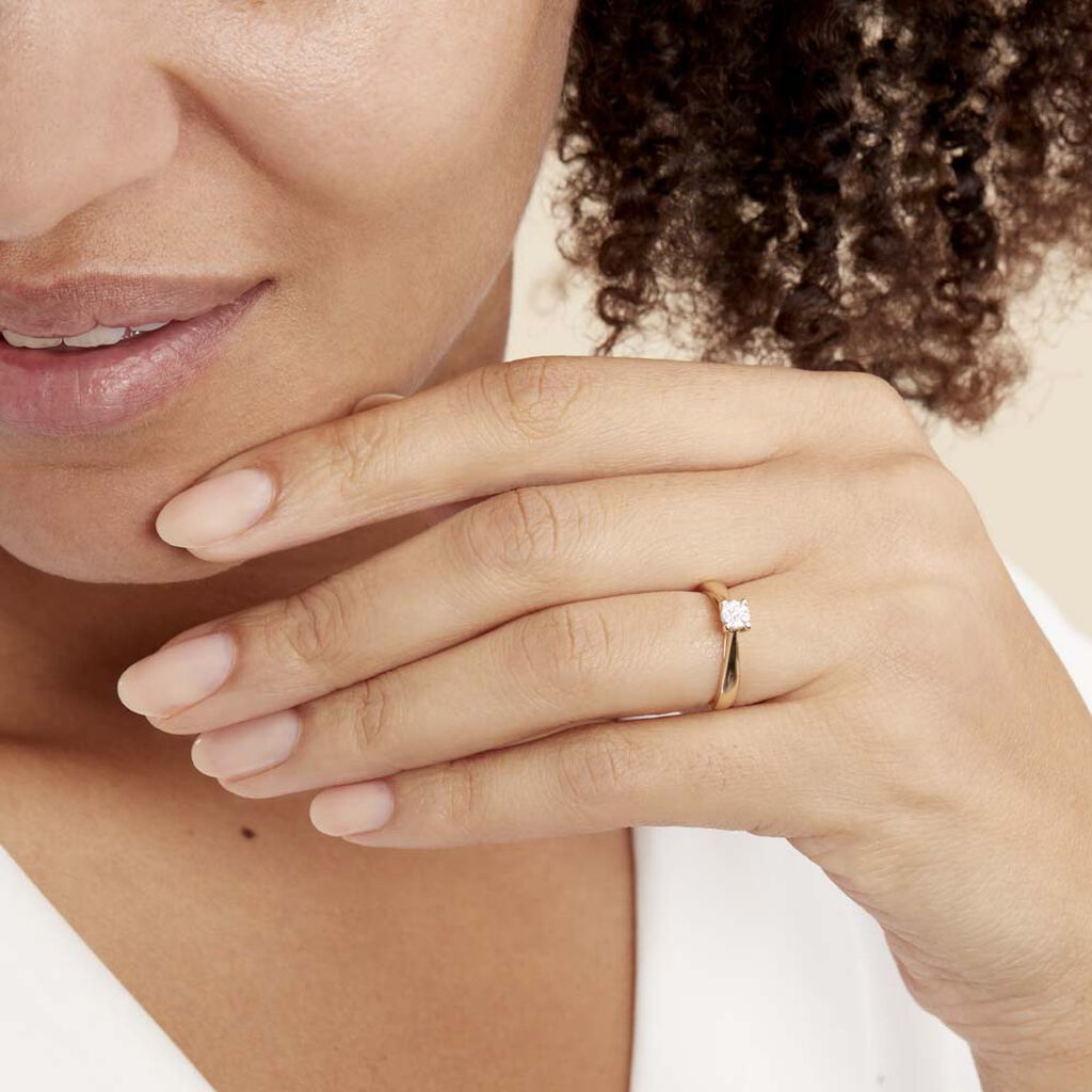 Bague Solitaire Artemis Or Jaune Diamant