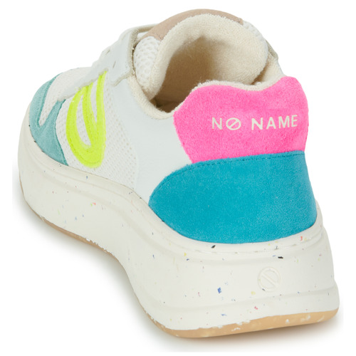 No Name - BRIDGET SNEAKER W - Blanc / Jaune / Bleu