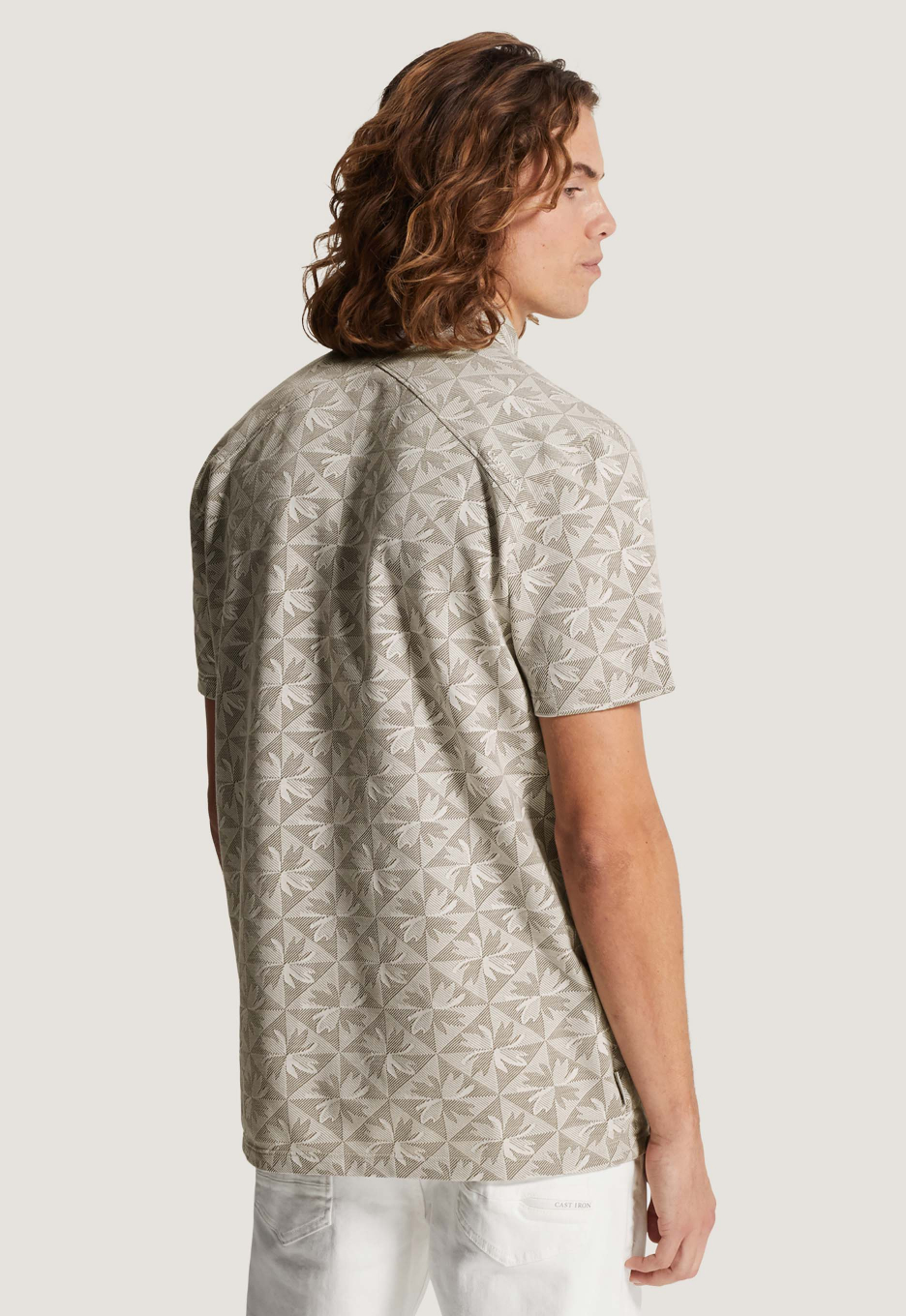 Cast Iron Jacquard Polo