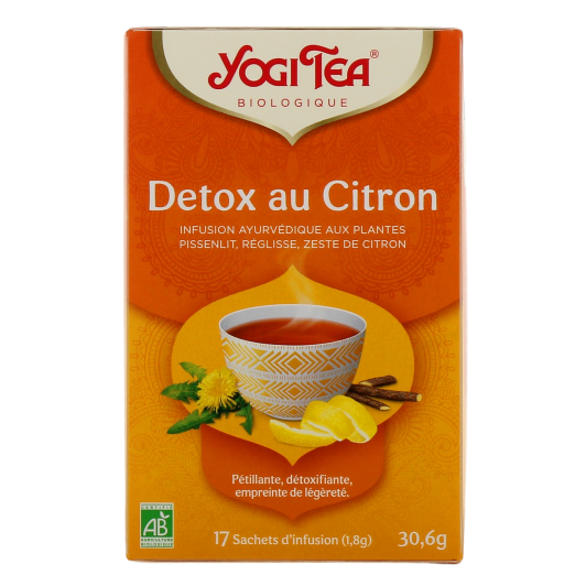 Yogi Tea Detox au Citron Bio