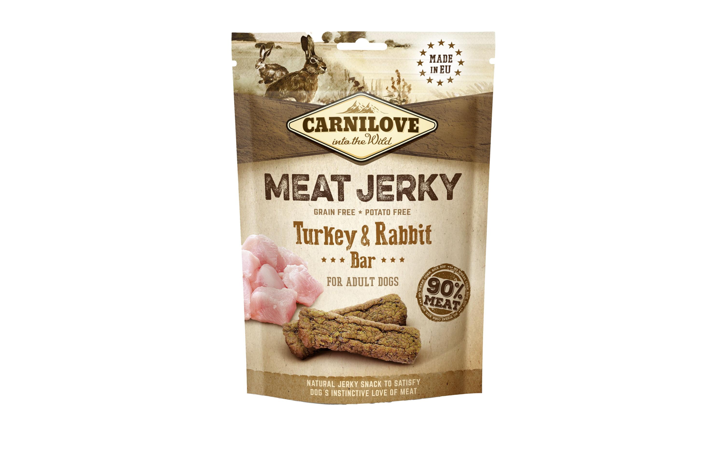 Snack Truthahn + Kaninchen – Proteinriegel, 100 gErgänzungsfuttermittel für Hunde