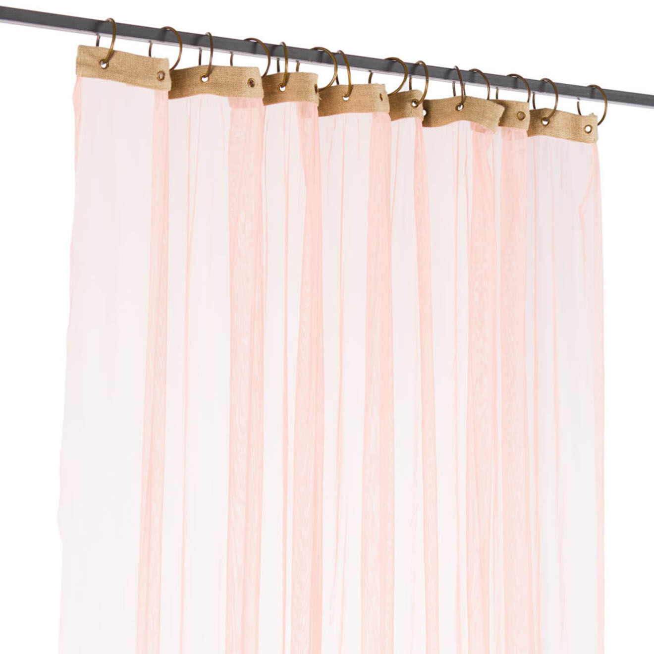 En Fil d'Indienne Voilage Tulle dragee - 120x300 cm