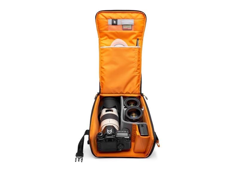 Lowepro Kameratasche GearUp Creator Box XL II (GRL) Grau Reise-Organizer und Tasche für spiegellose Kameras, digitale Geräte, Kabel und Zubehör