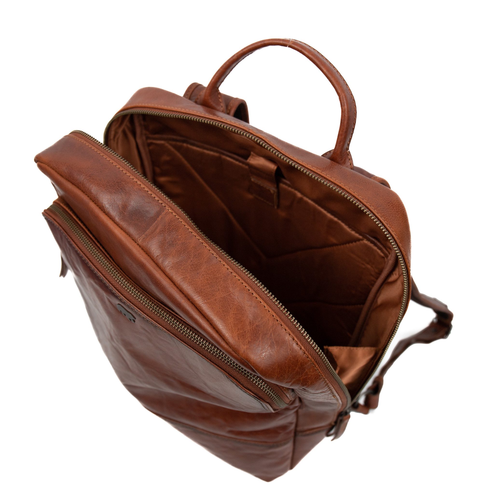 Bear Design Andora Rugzak Mason 15,6 inch Cognac AD40052