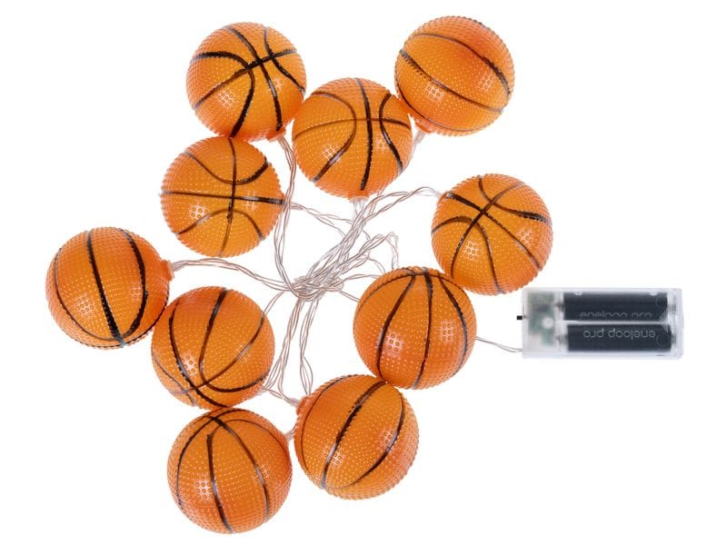 COCON Lichterkette Basketball, 165 cm Dekorative Beleuchtung