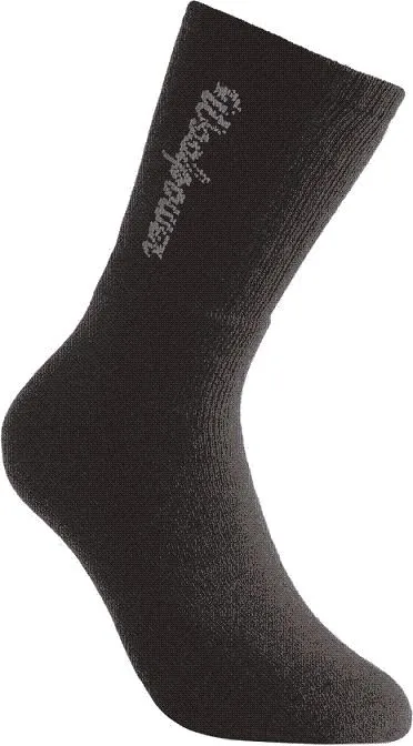 Woolpower Socks Logo 400 Black