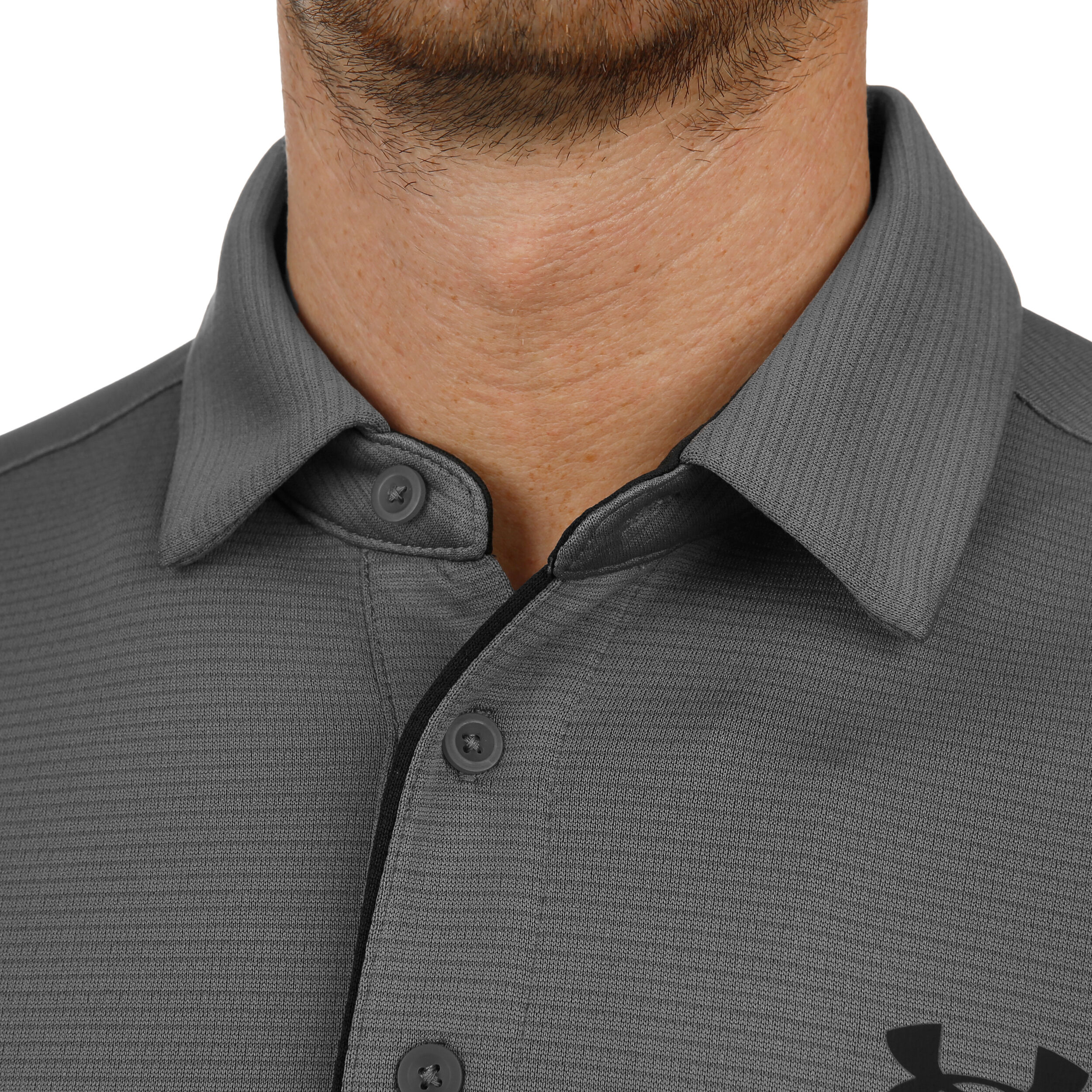 Under Armour Tech Polo Hommes - Gris , Noir