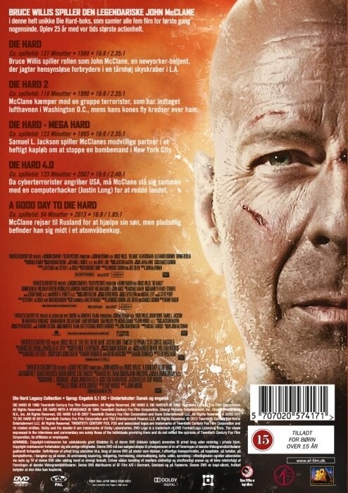 Die Hard 1-5 - Box Set - DVD