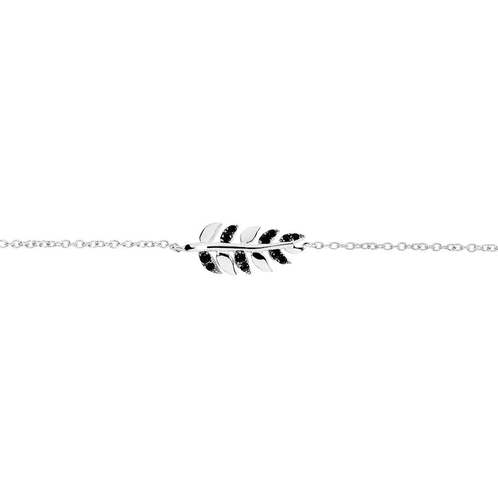 Bracelet Jade Argent Blanc Oxyde De Zirconium