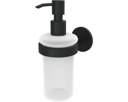 Lenz NERO zwarte zeepdispenser