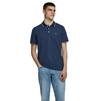 Polo à manches courtes homme Jprwin Blu. Ss Sts JACK JONES PREMIUM