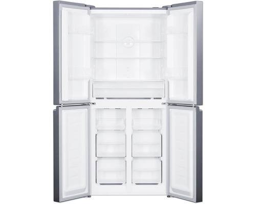 Side-by-side koelkast PKM WCD362NFDEIX BxHxD 79 x 180 x 62 cm voor flessen