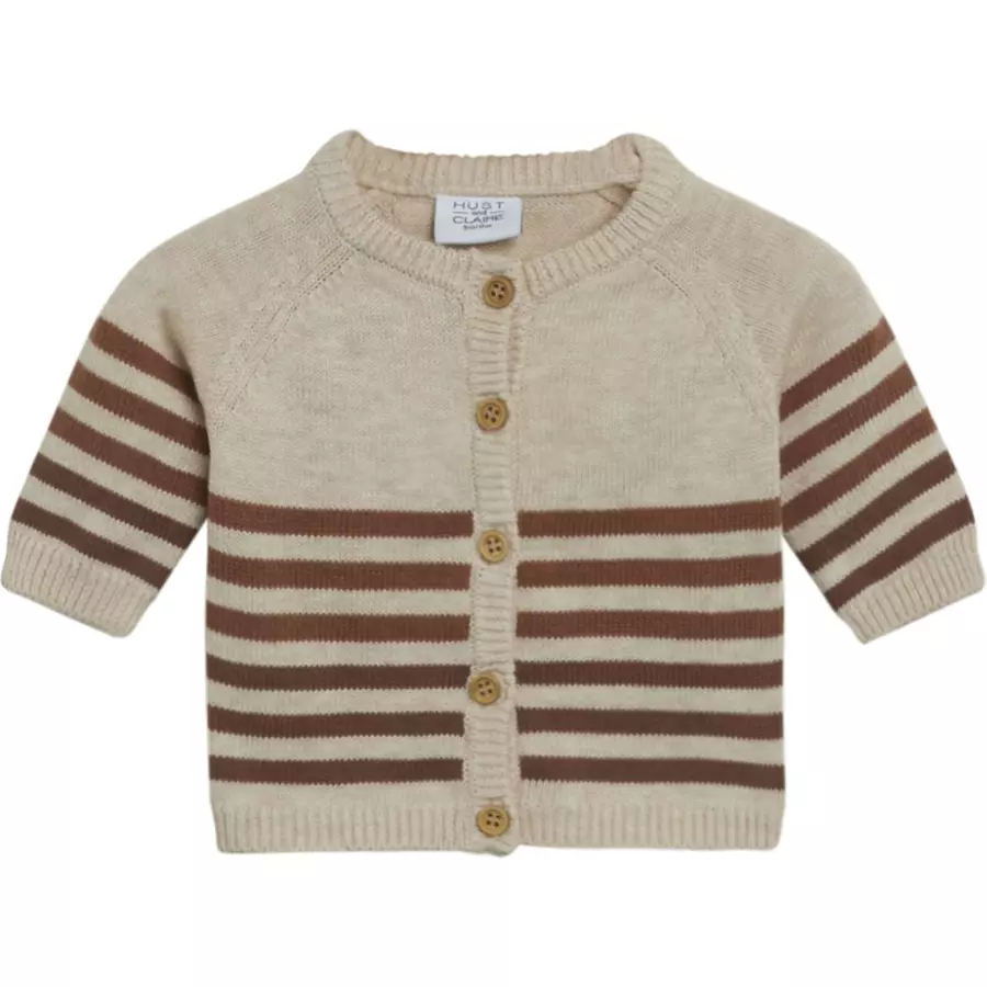 Hust & Claire Cardigan Charlie Wheat melange
