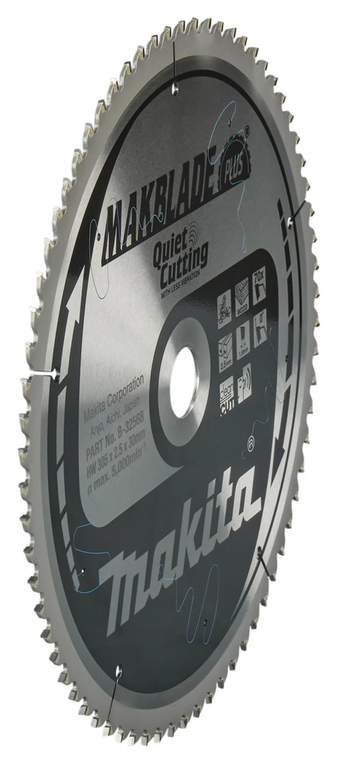 Makita B-32568 Makblade-Plus Cirkelzaagblad - 305 x 30 x 70T - Hout