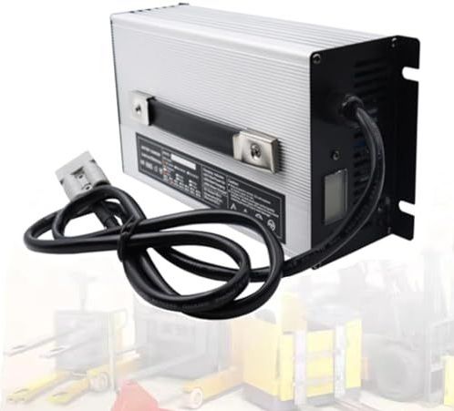 HYDTGZ 48V Heftrucklader 1500W Hoogvermogen 48 Volt 25 Amp Acculaders Met Anderson Connector,A,350A