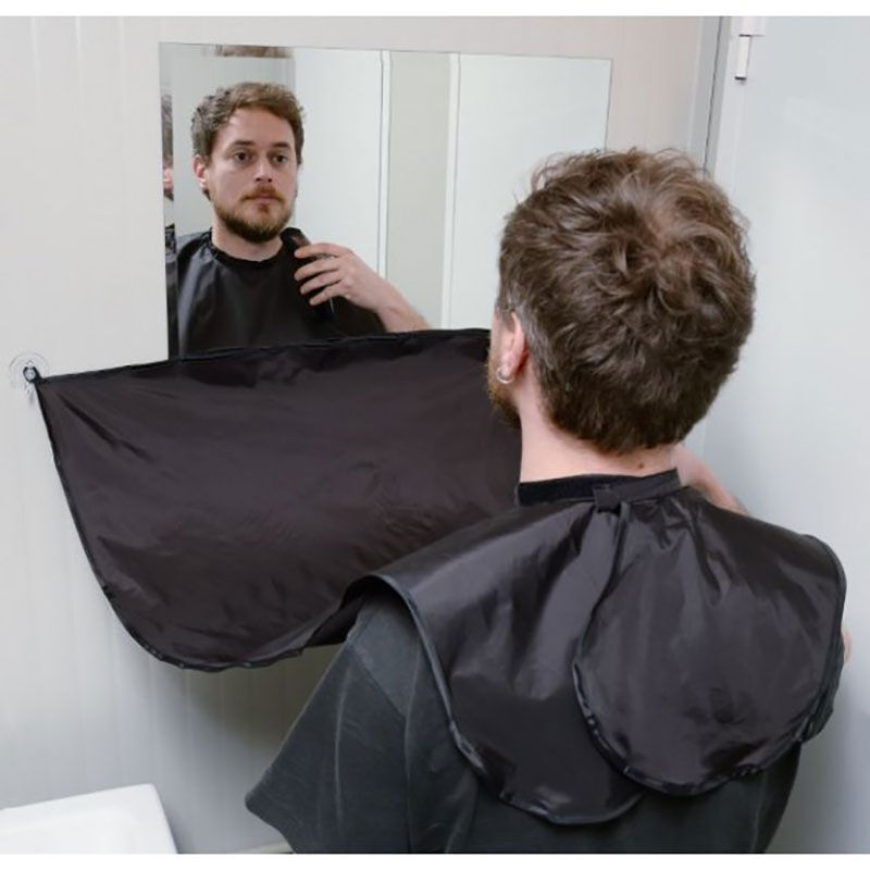 Cape de coupe pour barbe à ventouses Beard Cape