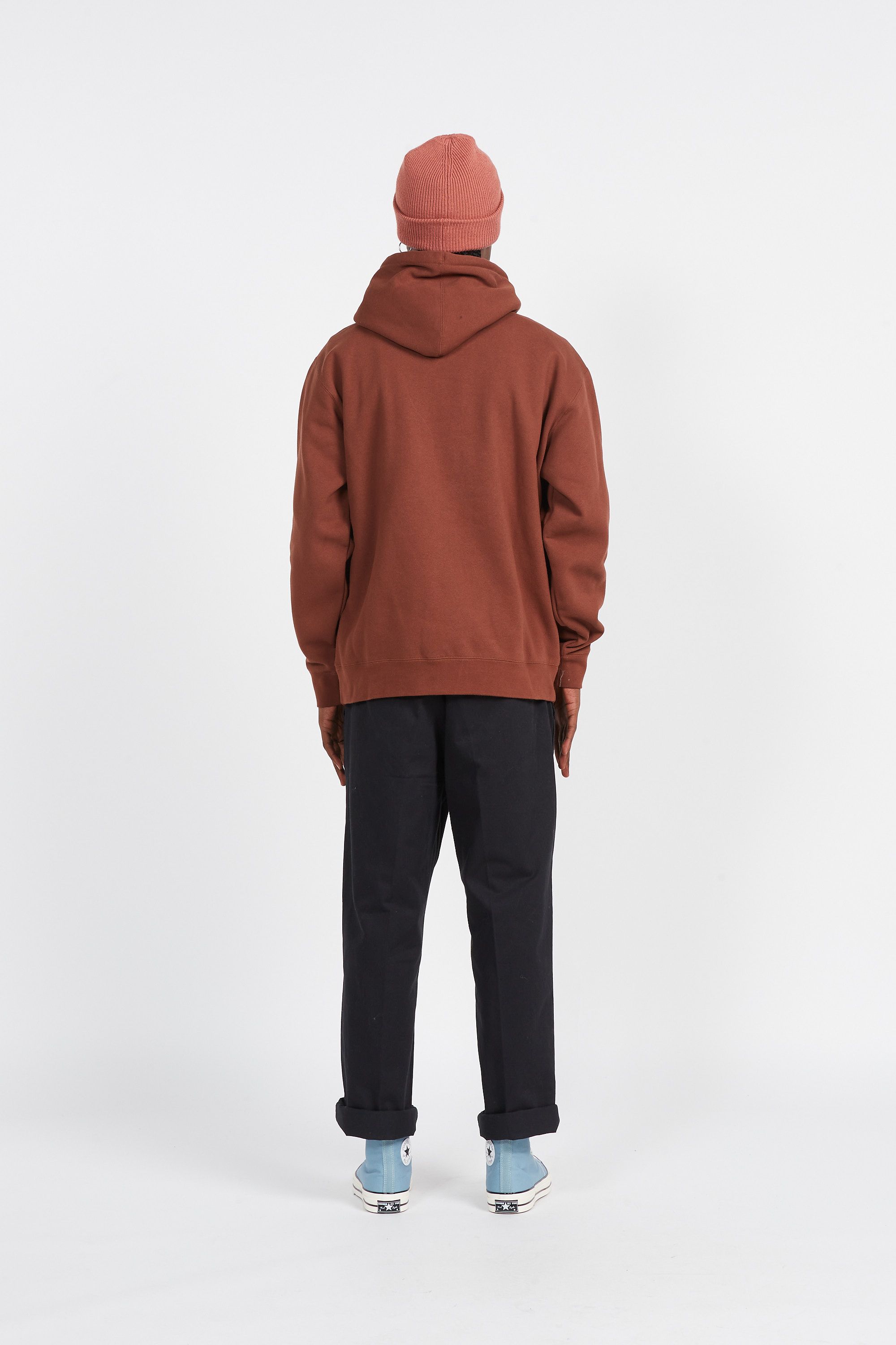 OBEY Hoodie  YEAR HOOD HD SEP Marron